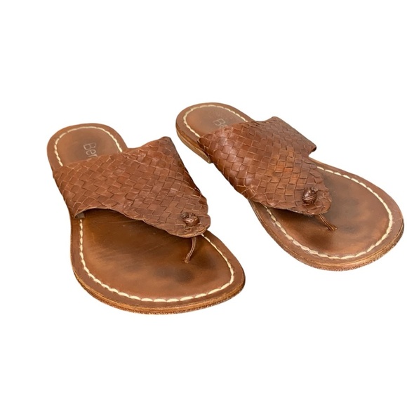 Bernardo brown‎ made in Brazil woven leather sandal. Size 7N - Picture 1 of 8